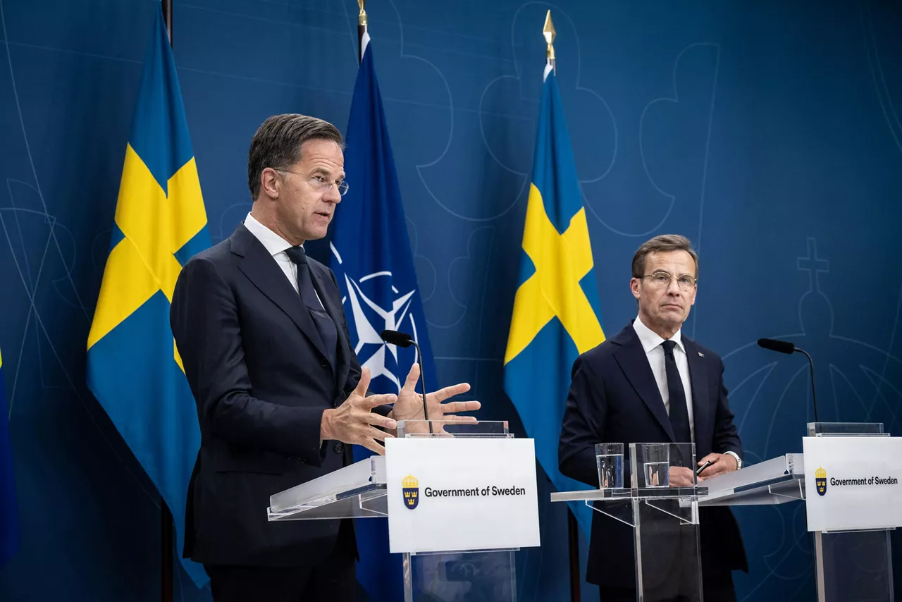 Press conference by the NATO Secretary General Mark Rutte and Ulf Kristersson, Prime Minister of Sweden