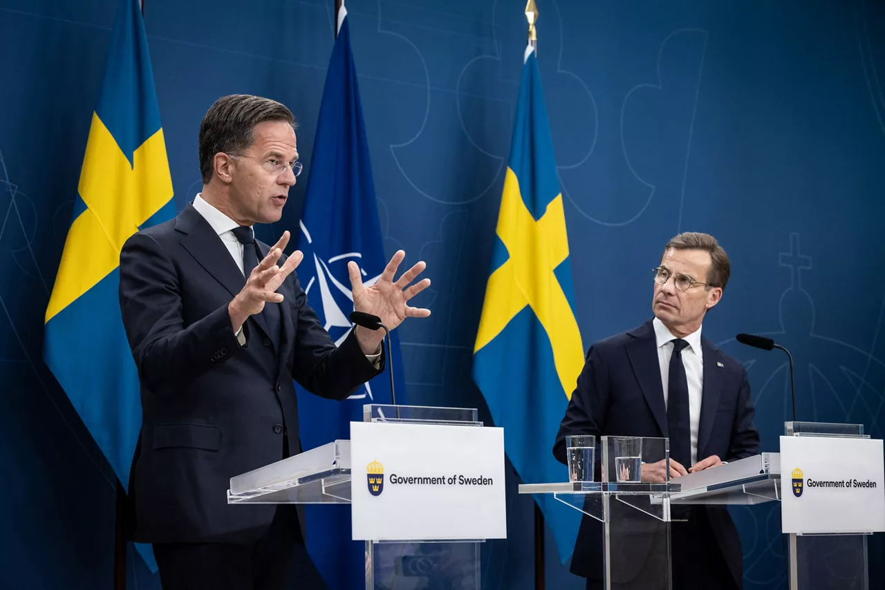 Press conference by the NATO Secretary General Mark Rutte and Ulf Kristersson, Prime Minister of Sweden