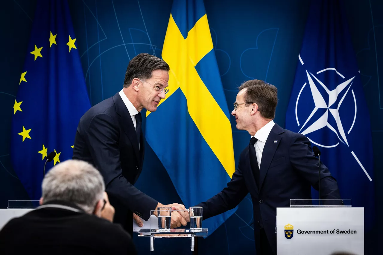 Press conference by the NATO Secretary General Mark Rutte and Ulf Kristersson, Prime Minister of Sweden