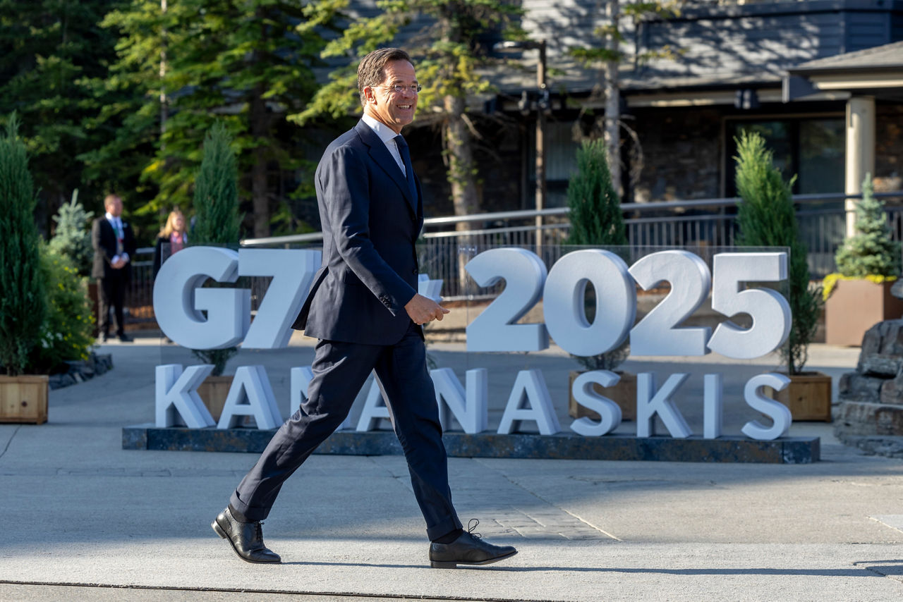 NATO Secretary General Mark Rutte meets with Mark Carney, Prime Minister of Canada.