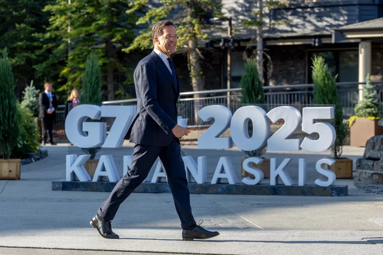 NATO Secretary General Mark Rutte meets with Mark Carney, Prime Minister of Canada.
