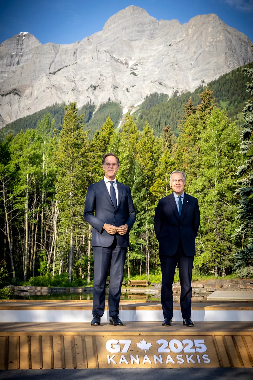 NATO Secretary General Mark Rutte meets with Mark Carney, Prime Minister of Canada.