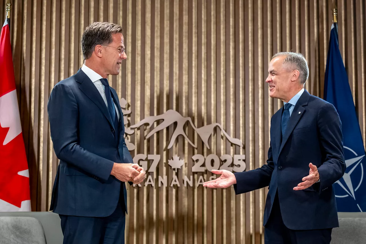 NATO Secretary General Mark Rutte meets with Mark Carney, Prime Minister of Canada.