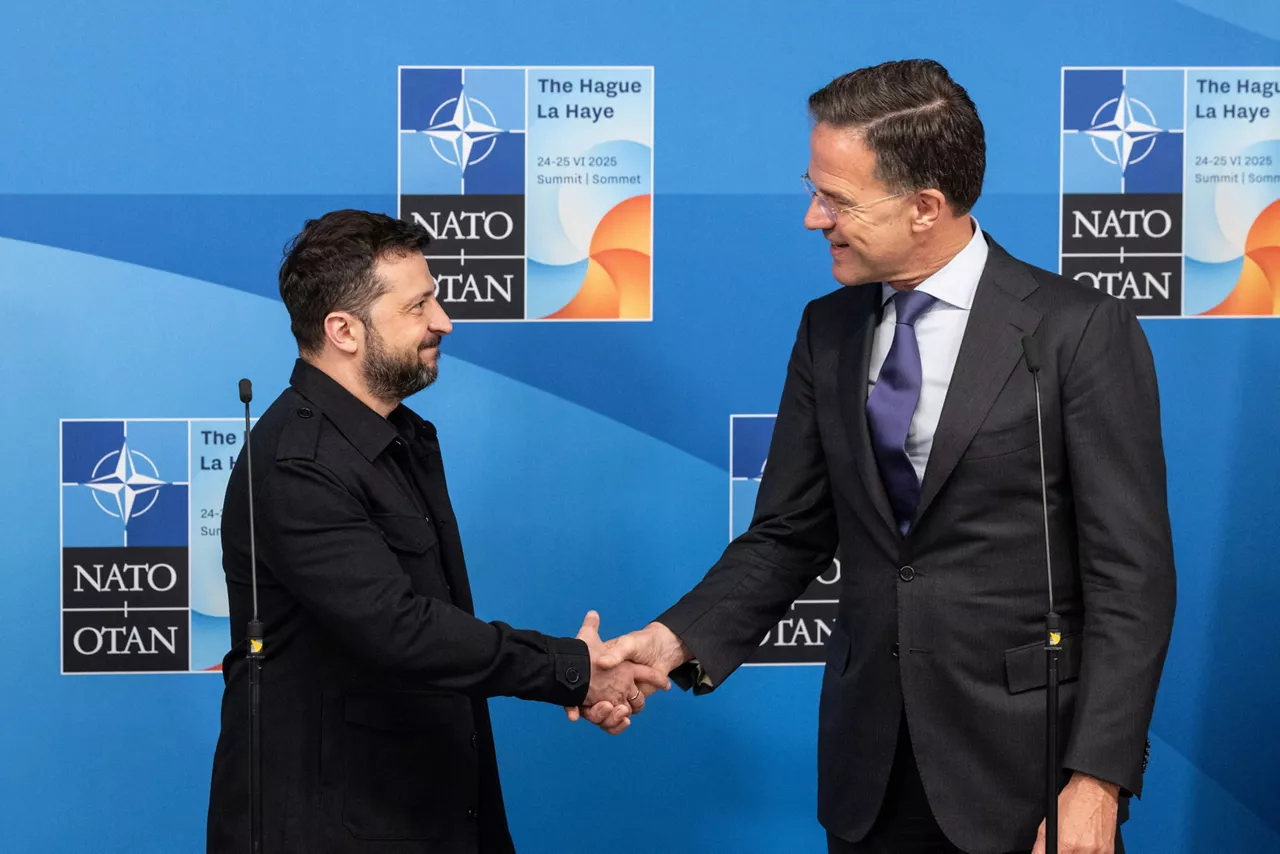 NATO Secretary General Mark Rutte and Volodymyr Zelenskyy (President, Ukraine)