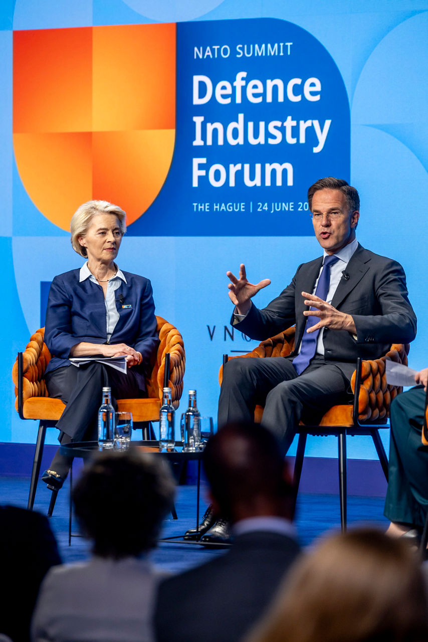 Plenary session with NATO Secretary General Mark Rutte and Ursula Von Der Leyen (President of the European Commission)