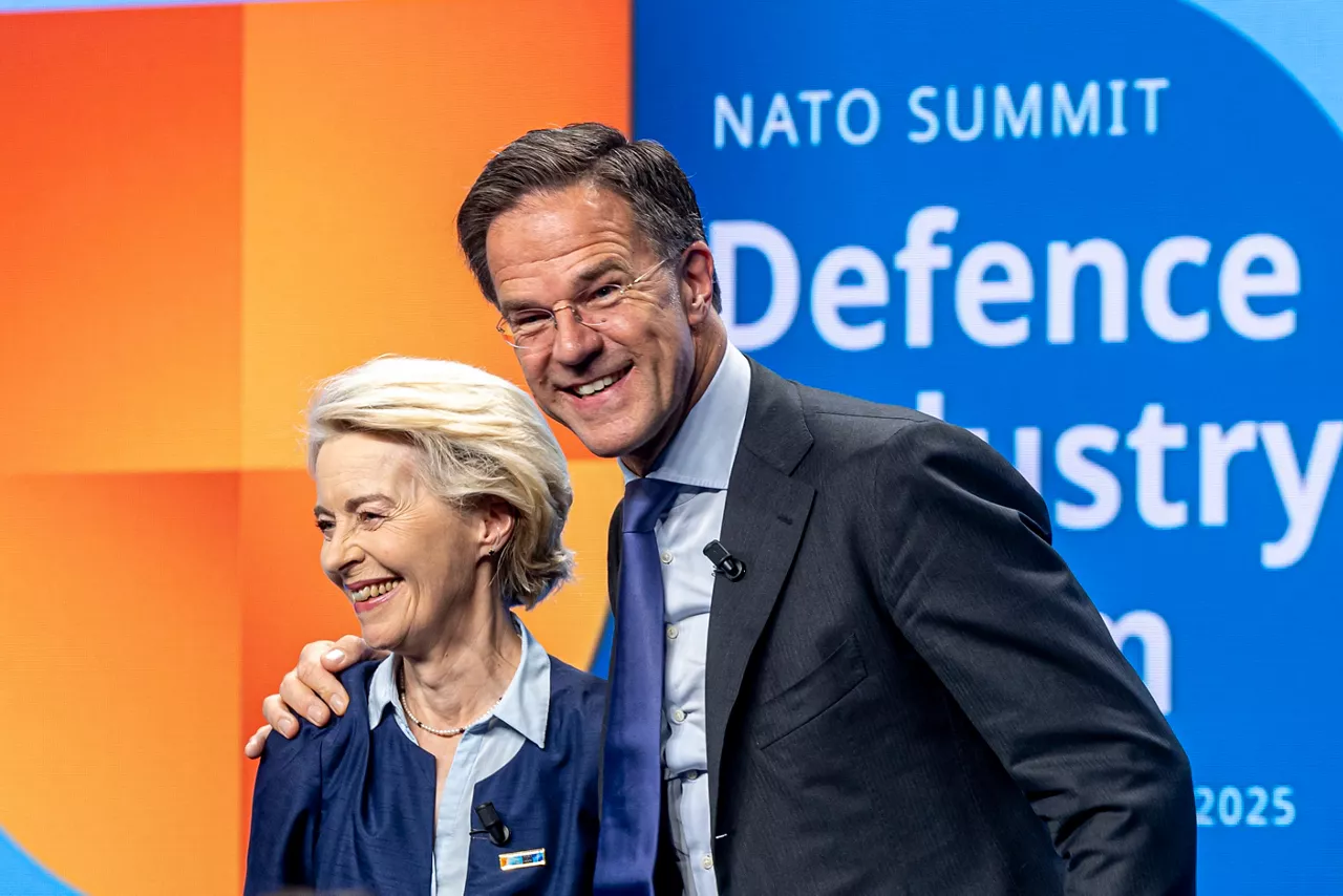 Plenary session with NATO Secretary General Mark Rutte and Ursula Von Der Leyen (President of the European Commission)