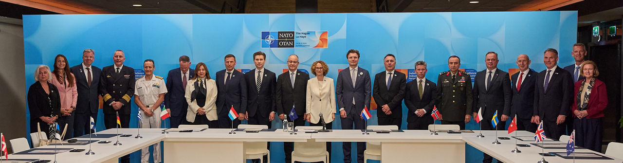 Allies sign a number of new multinational projects and expanding existing ones.  Belgium, Canada, Denmark, Germany, Greece, Italy, the Netherlands, Norway, Poland, Sweden, Türkiye and the United Kingdom committed to the joint acquisition, storage, transportation and management of stockpiles of defence critical raw materials, including through recycling existing products.

