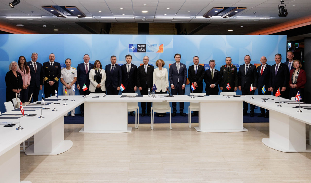 NATO Summit Defence Industry Forum signing ceremony - 2025 NATO Summit in The Hague