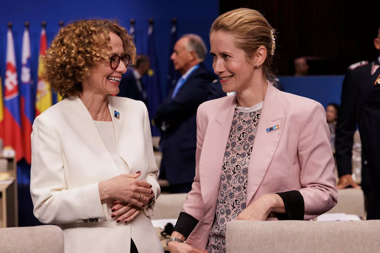 NATO Deputy Secretary General Radmila Shekerinska and Kaja Kallas (EU High Representative)