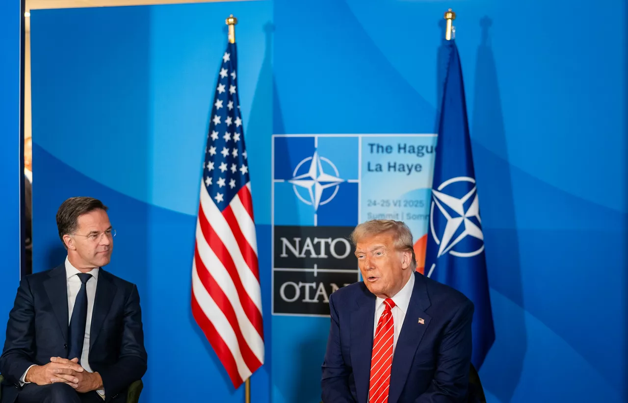 NATO Secretary General Mark Rutte and Donald Trump (President, United States)
Photo: Martijn Beekman