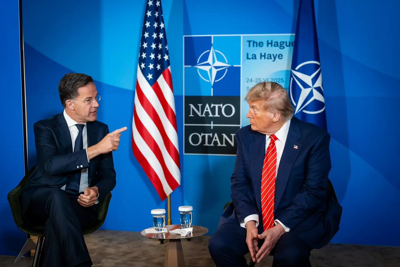 NATO Secretary General Mark Rutte and Donald Trump (President, United States)
Photo: Martijn Beekman