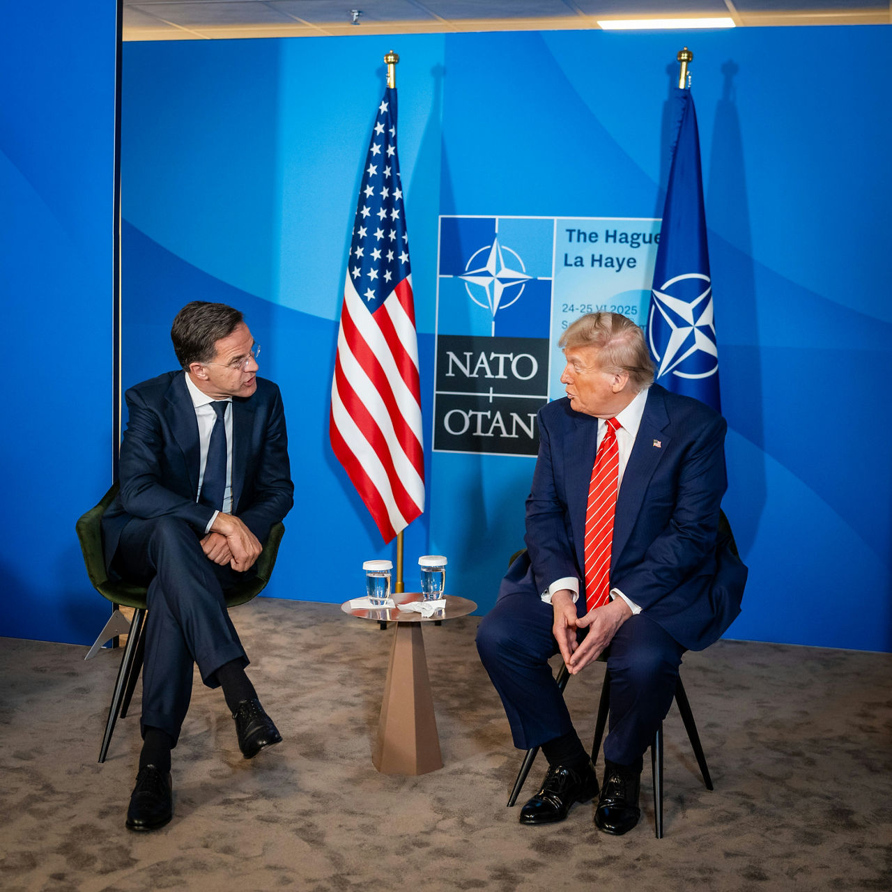 NATO Secretary General Mark Rutte and Donald Trump (President, United States)
Photo: Martijn Beekman