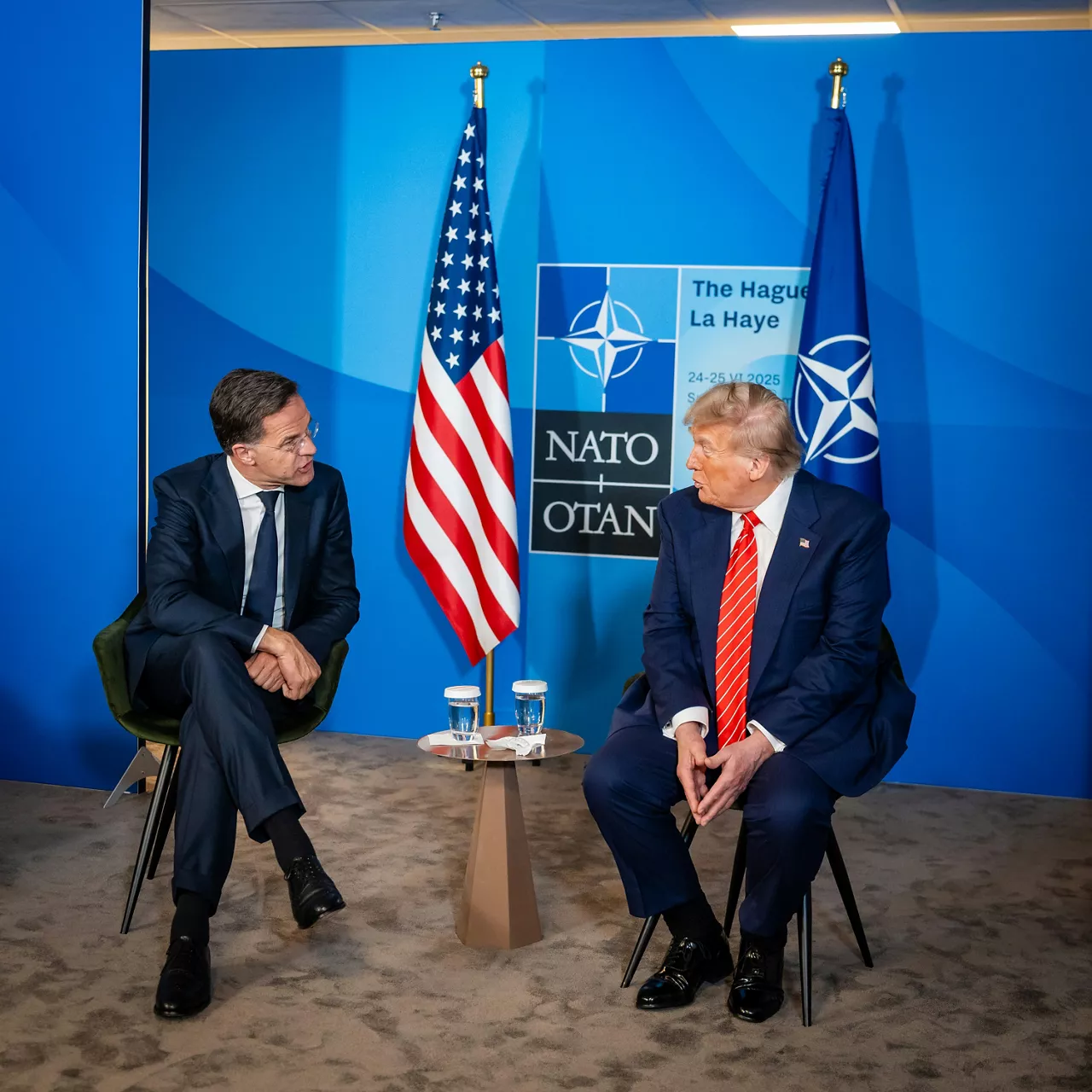NATO Secretary General Mark Rutte and Donald Trump (President, United States)
Photo: Martijn Beekman