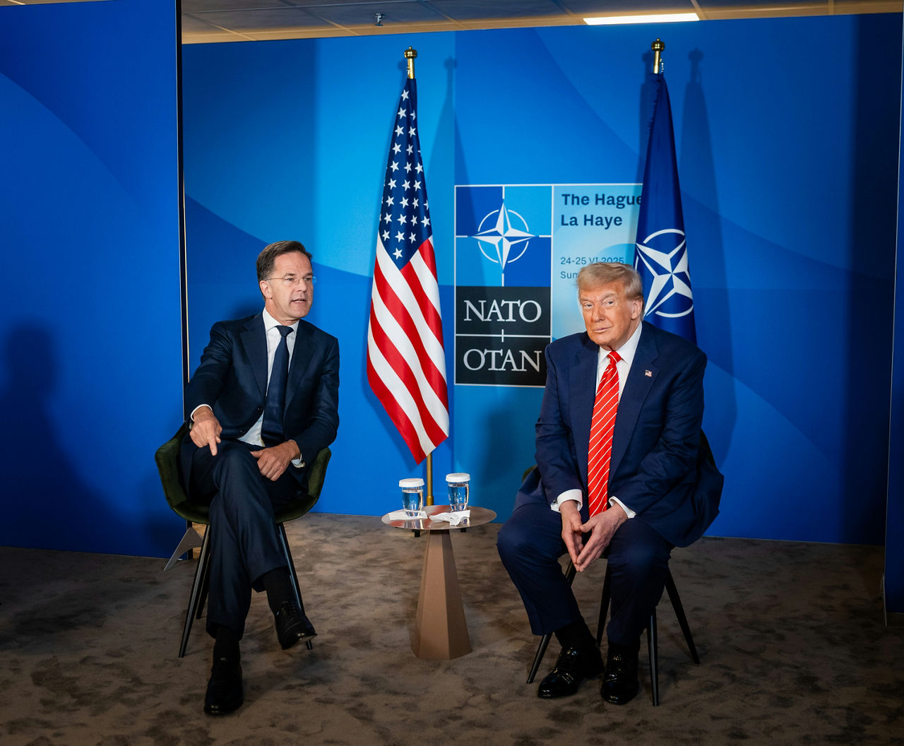 NATO Secretary General Mark Rutte and Donald Trump (President, United States)
Photo: Martijn Beekman
