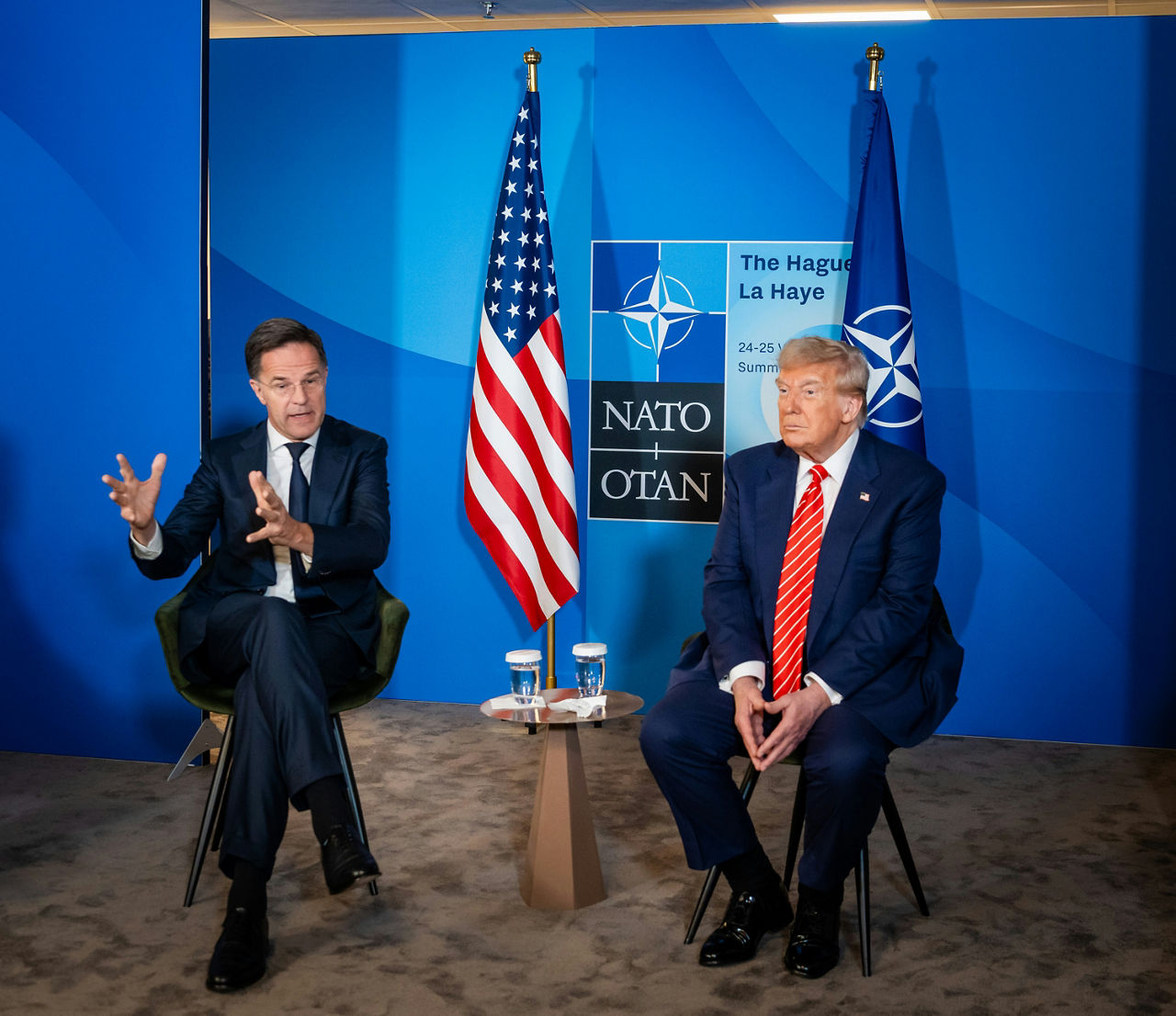 NATO Secretary General Mark Rutte and Donald Trump (President, United States)
Photo: Martijn Beekman
