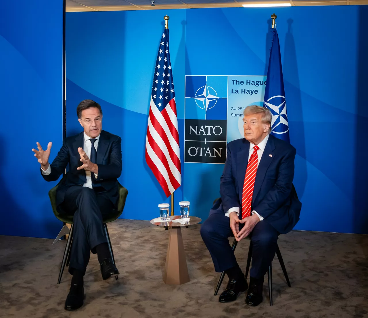 NATO Secretary General Mark Rutte and Donald Trump (President, United States)
Photo: Martijn Beekman