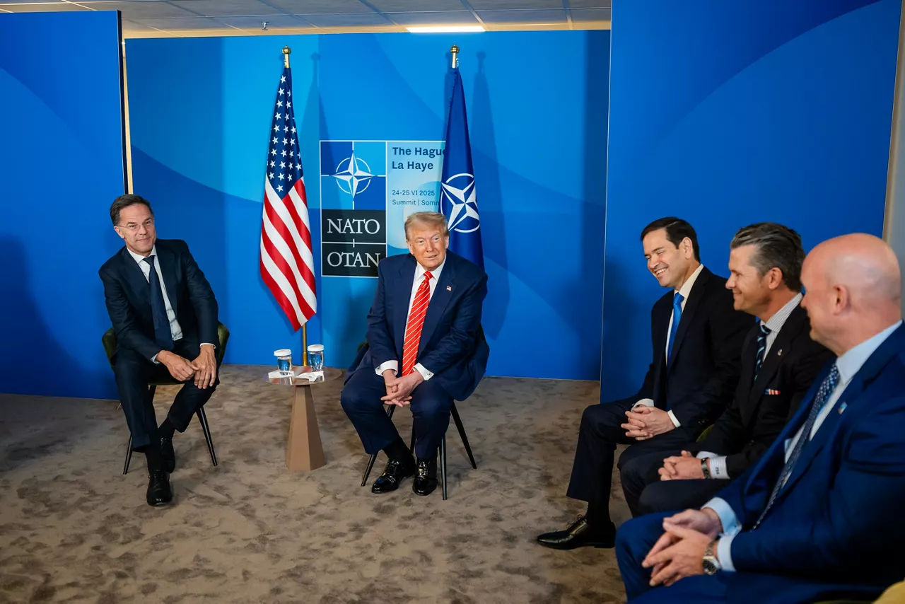 NATO Secretary General Mark Rutte and Donald Trump (President, United States)
Photo: Martijn Beekman