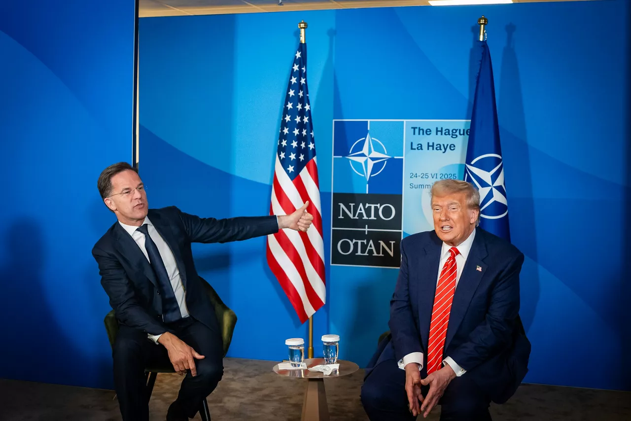 NATO Secretary General Mark Rutte and Donald Trump (President, United States)
Photo: Martijn Beekman