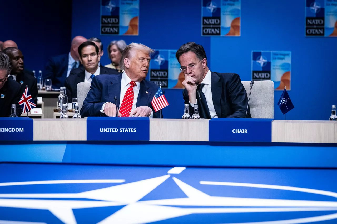Donald Trump (President, United States) and NATO Secretary General Mark Rutte