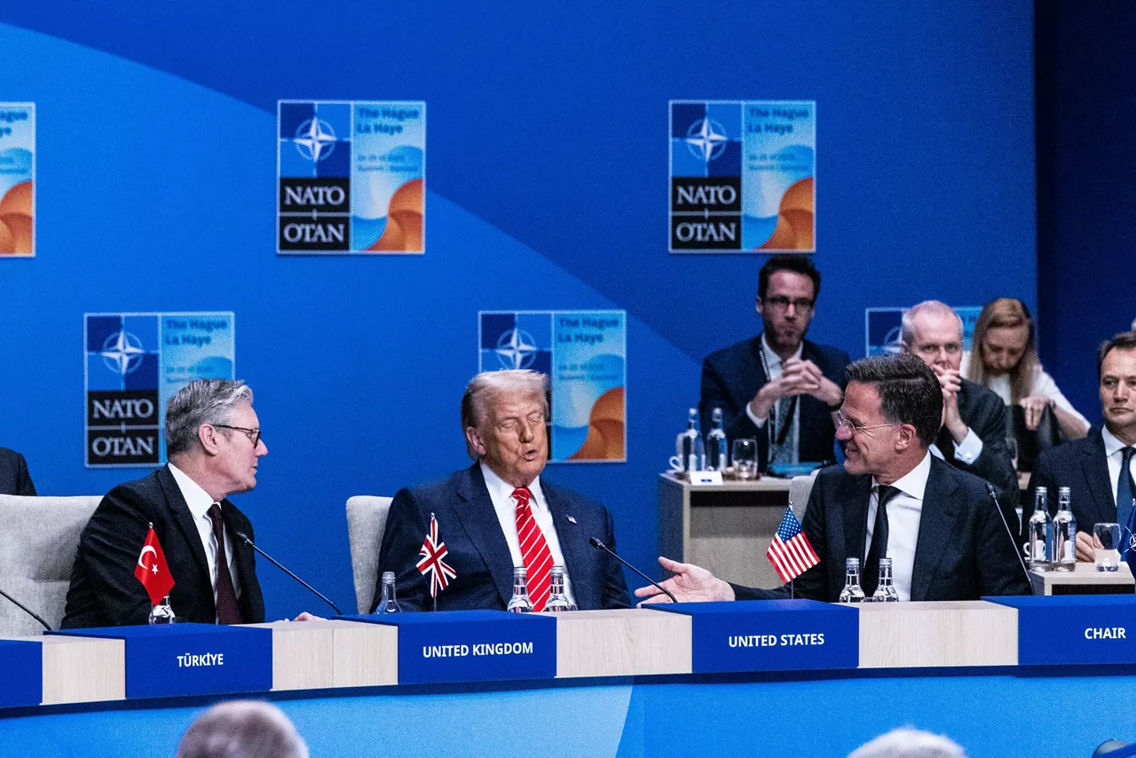 Keir Starmer (Prime Minister, United Kingdom), Donald Trump (President, United States), NATO Secretary General Mark Rutte