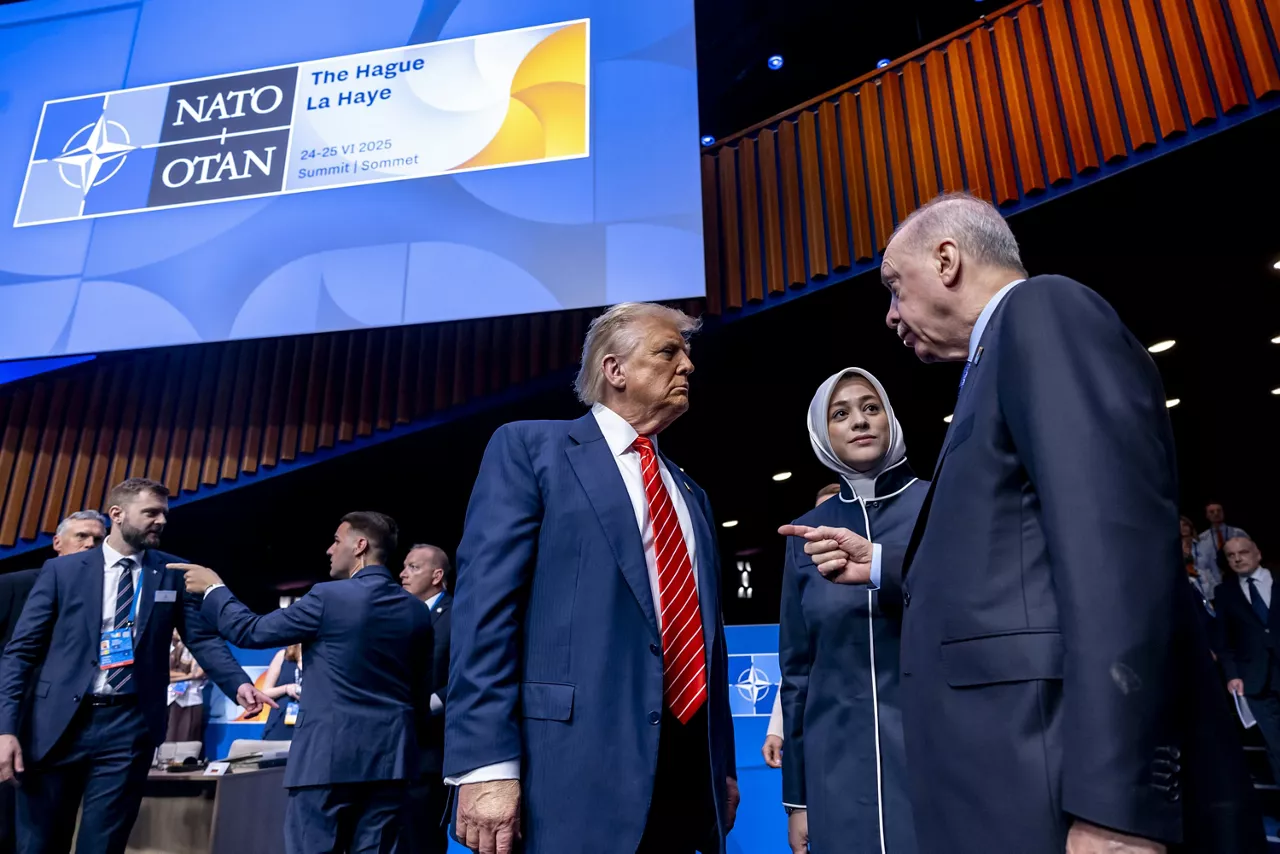 Donald Trump (President, United States) and Recep Tayyip Erdoğan (President, Türkiye)