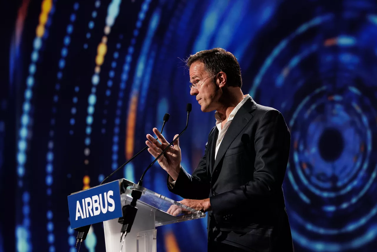 NATO Secretary General Mark Rutte visits Airbus and speaks at the Airbus Top Executive Forum