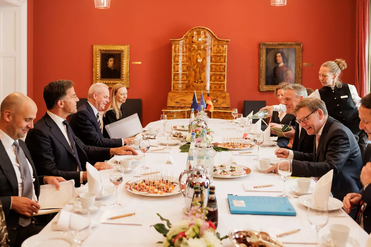 NATO Secretary General Mark Rutte meets with Johann Wadephul, Minister of Foreign Affairs of Germany