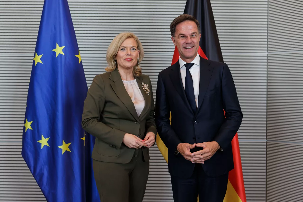 NATO Secretary General Mark Rutte meets with Julia Klöckner, President of the Bundestag
