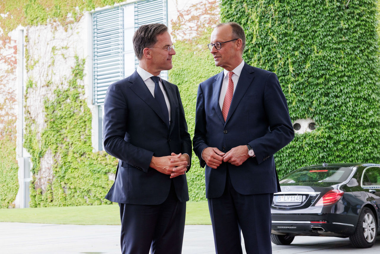 NATO Secretary General Mark Rutte meets with Friedrich Merz, Chancellor of Germany