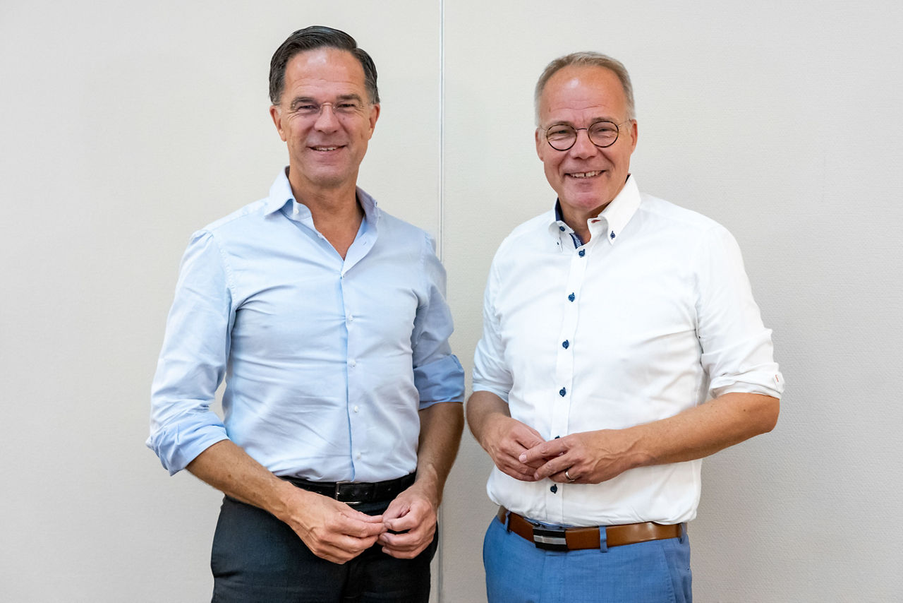 NATO Secretary General Mark Rutte meets with Matthias Miersch, Chair of the Social Democratic Party