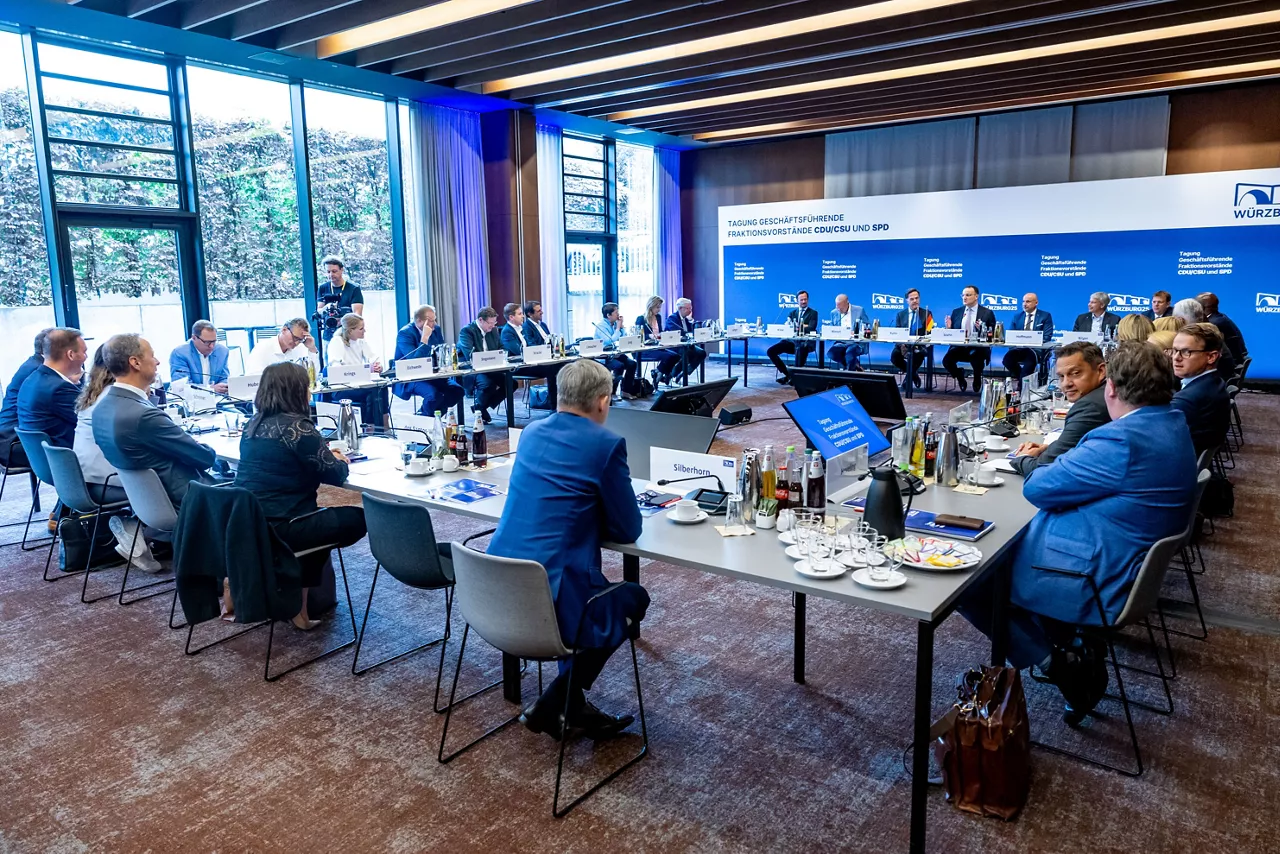 NATO Secretary General Mark Rutte speaks at the Würzburg25 conference 