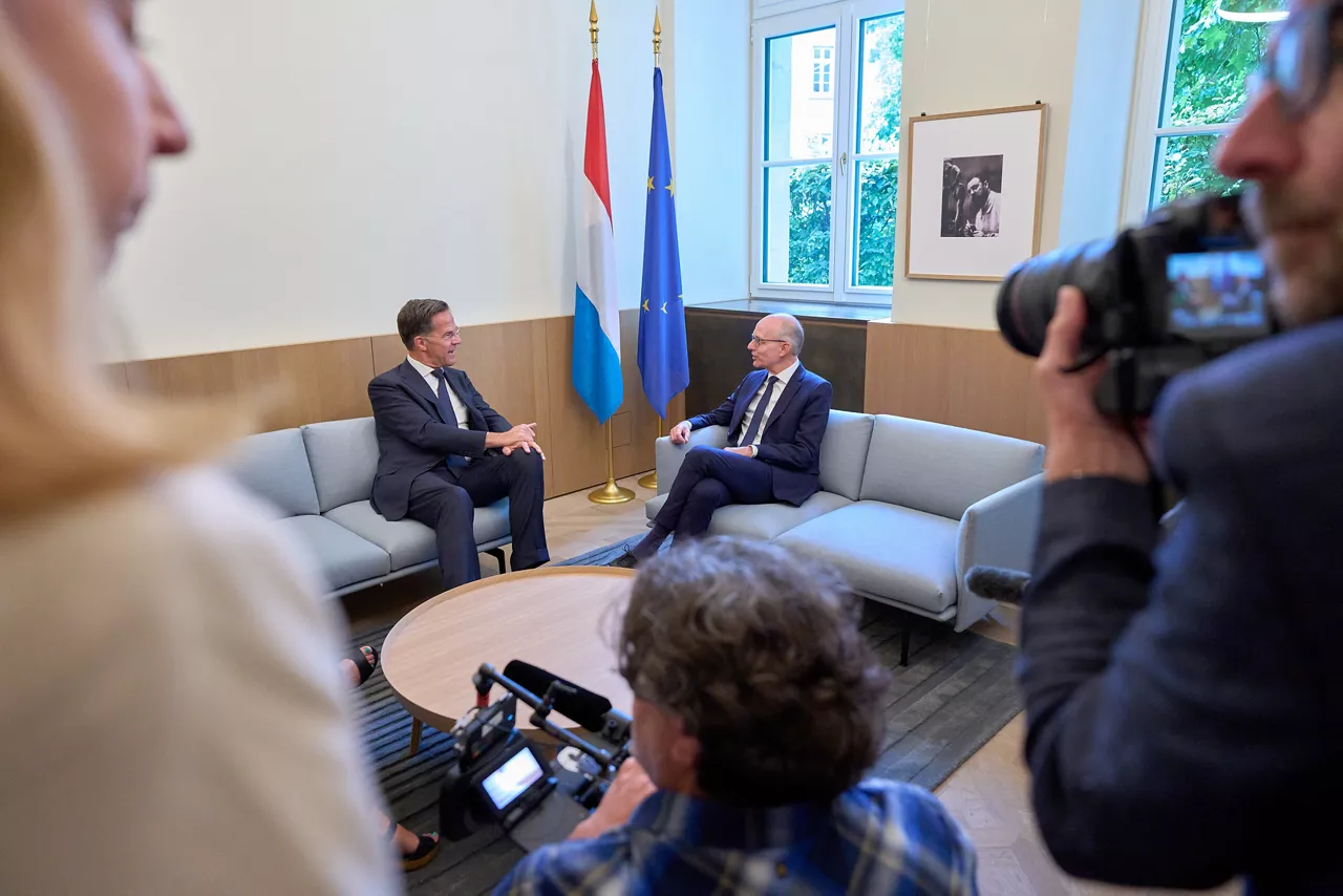 Bilateral meeting between NATO Secretary General Mark Rutte and the Prime Minister, Luc Frieden