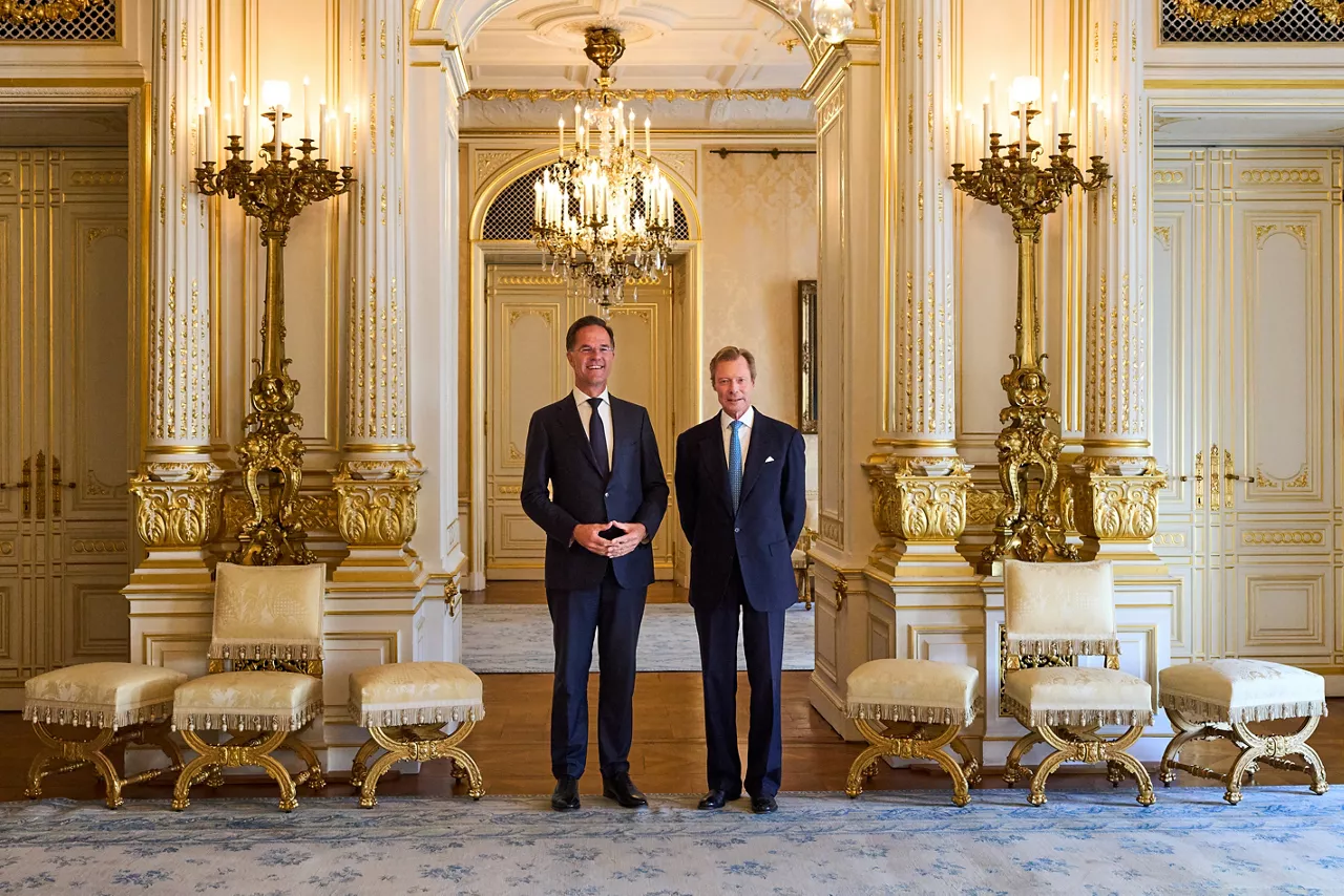 NATO Secretary General Mark Rutte meets with His Royal Highness Grand-Duke Henri