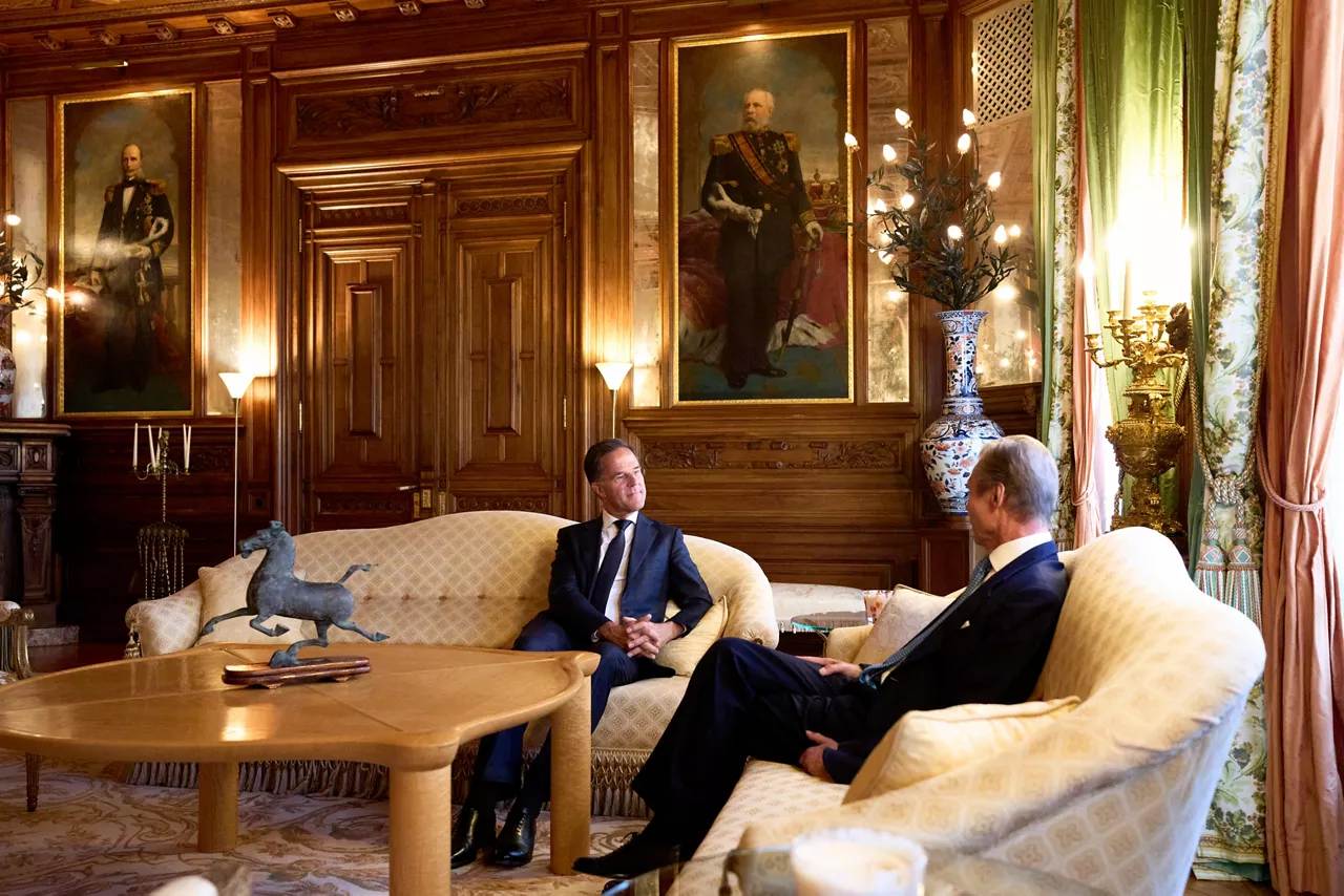 NATO Secretary General Mark Rutte meets with His Royal Highness Grand-Duke Henri