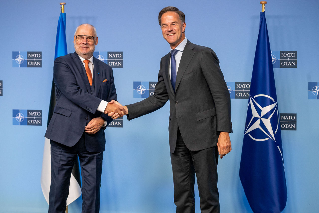 NATO Secretary General meets with the President of Estonia
