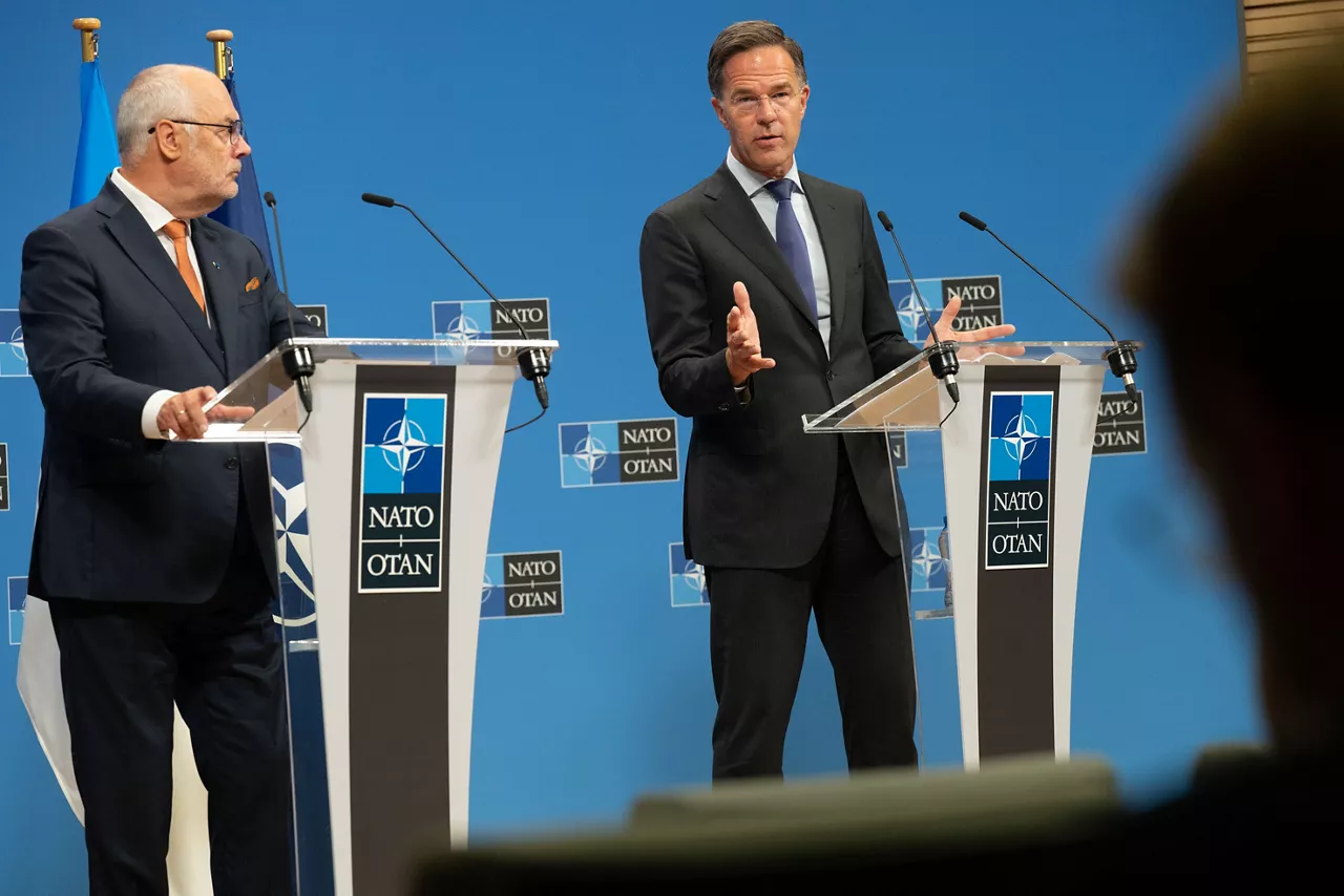 Joint press conference by the NATO Secretary General Mark Rutte and Alar Karis, President of Estonia at NATO Headquarters in Brussels, Belgium