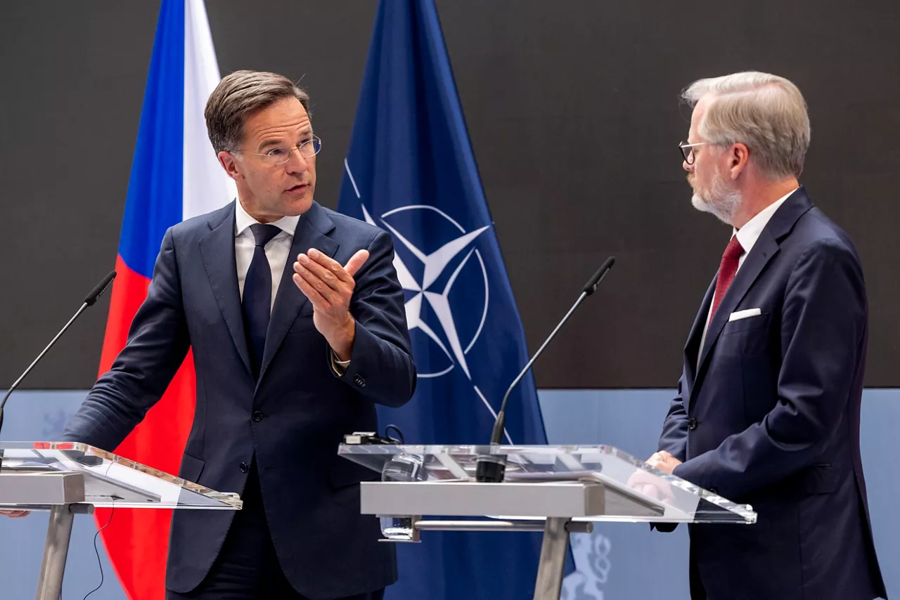 Joint press conference with NATO Secretary General Mark Rutte and the Prime Minister of Czechia, Petr Fiala