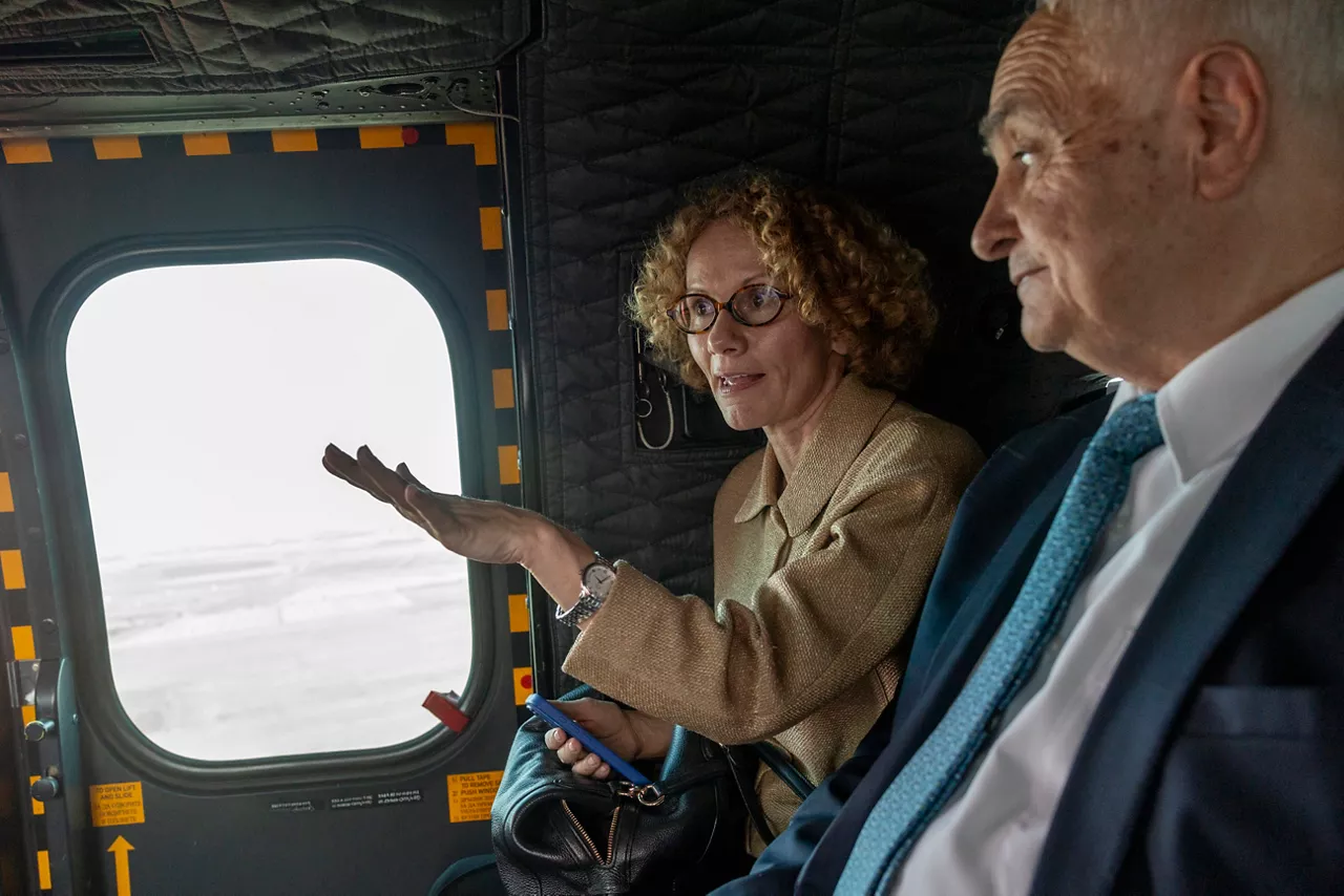 NATO Deputy Secretary General Radmilla Shekerinska and Atanas Zaprianov, Minister of Defence of Bulgaria