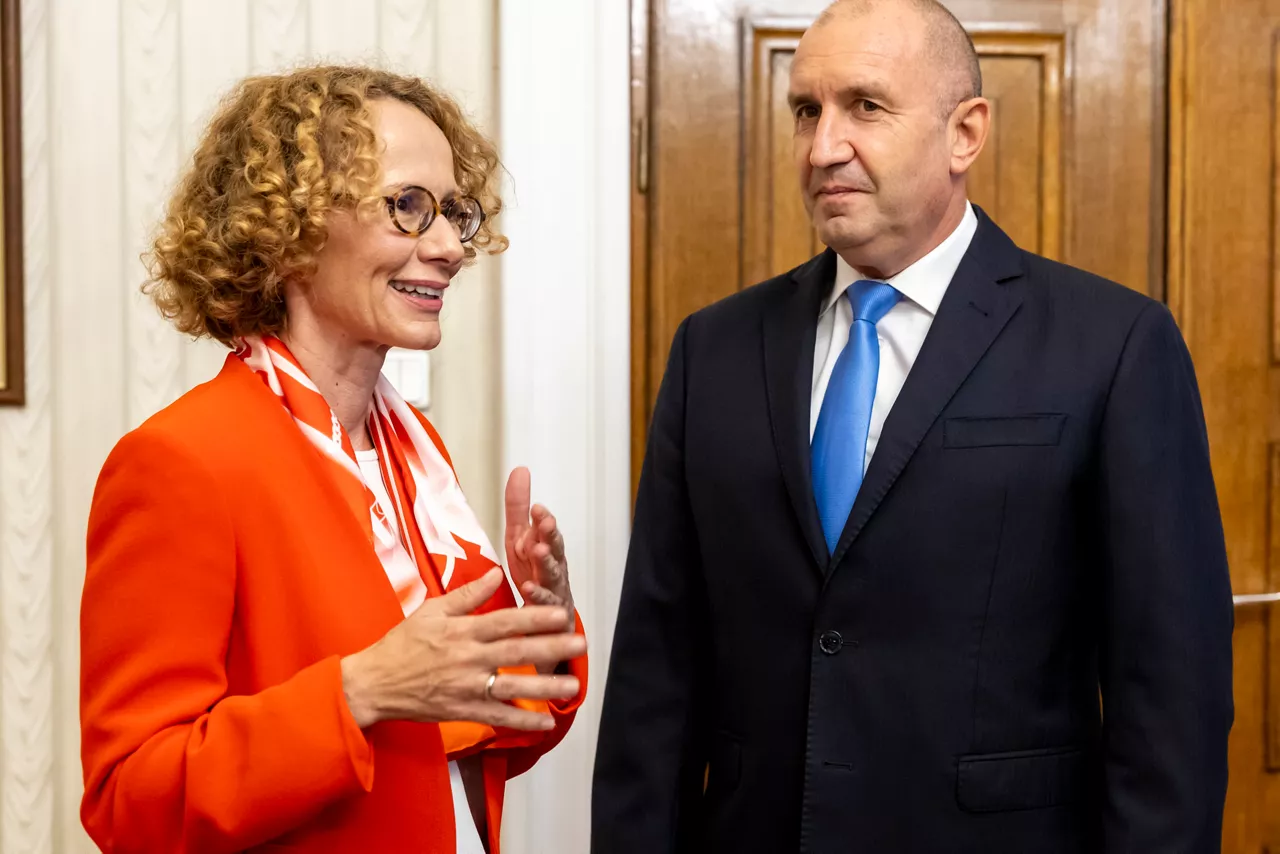 NATO Deputy Secretary General Radmilla Shekerinska meets with Rumen Radev, President of Bulgaria