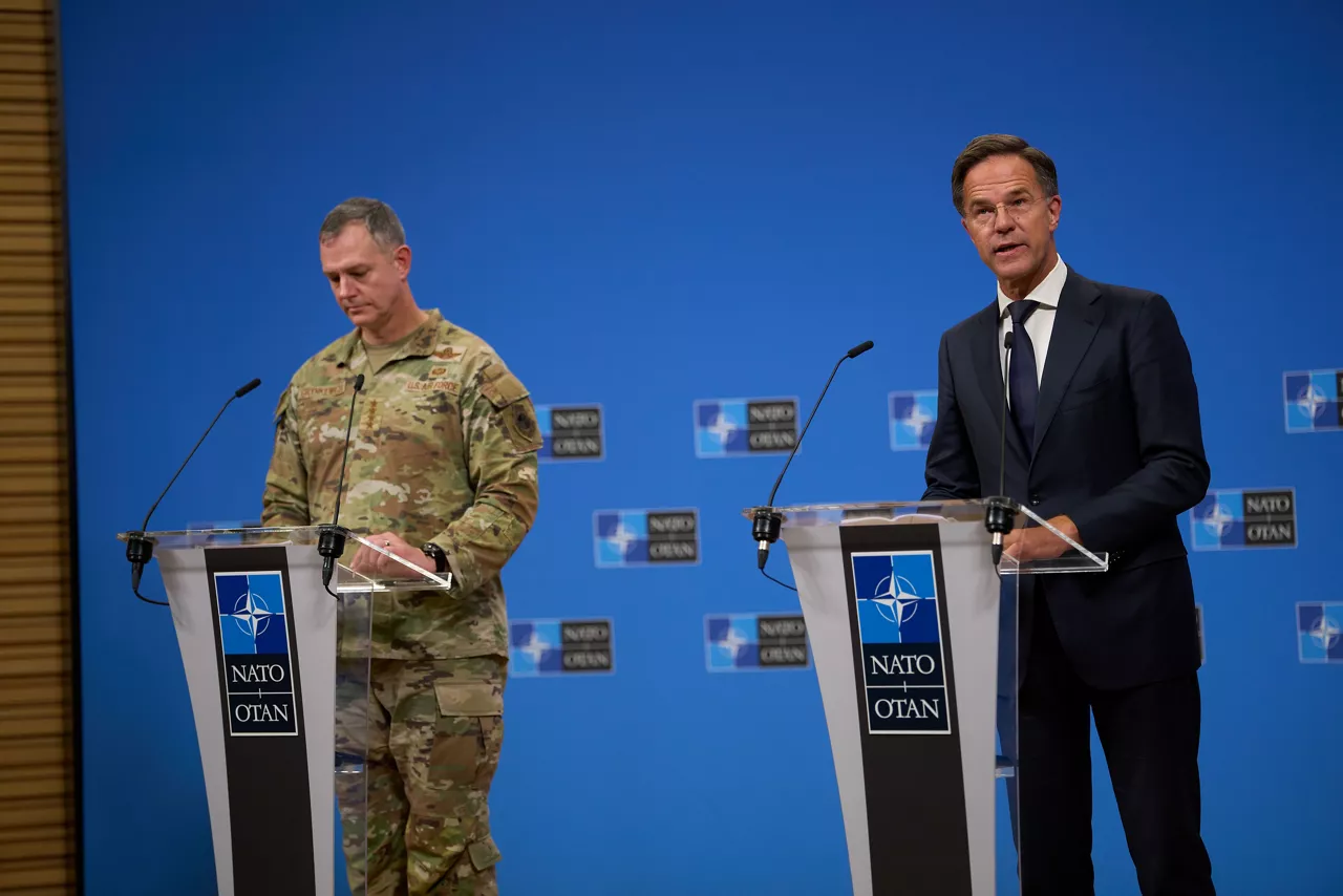 Joint press conference by NATO Secretary General Mark Rutte and Supreme Allied Commander Europe , General Alexus G. Grynkewich announcing the launch of “Eastern Sentry”