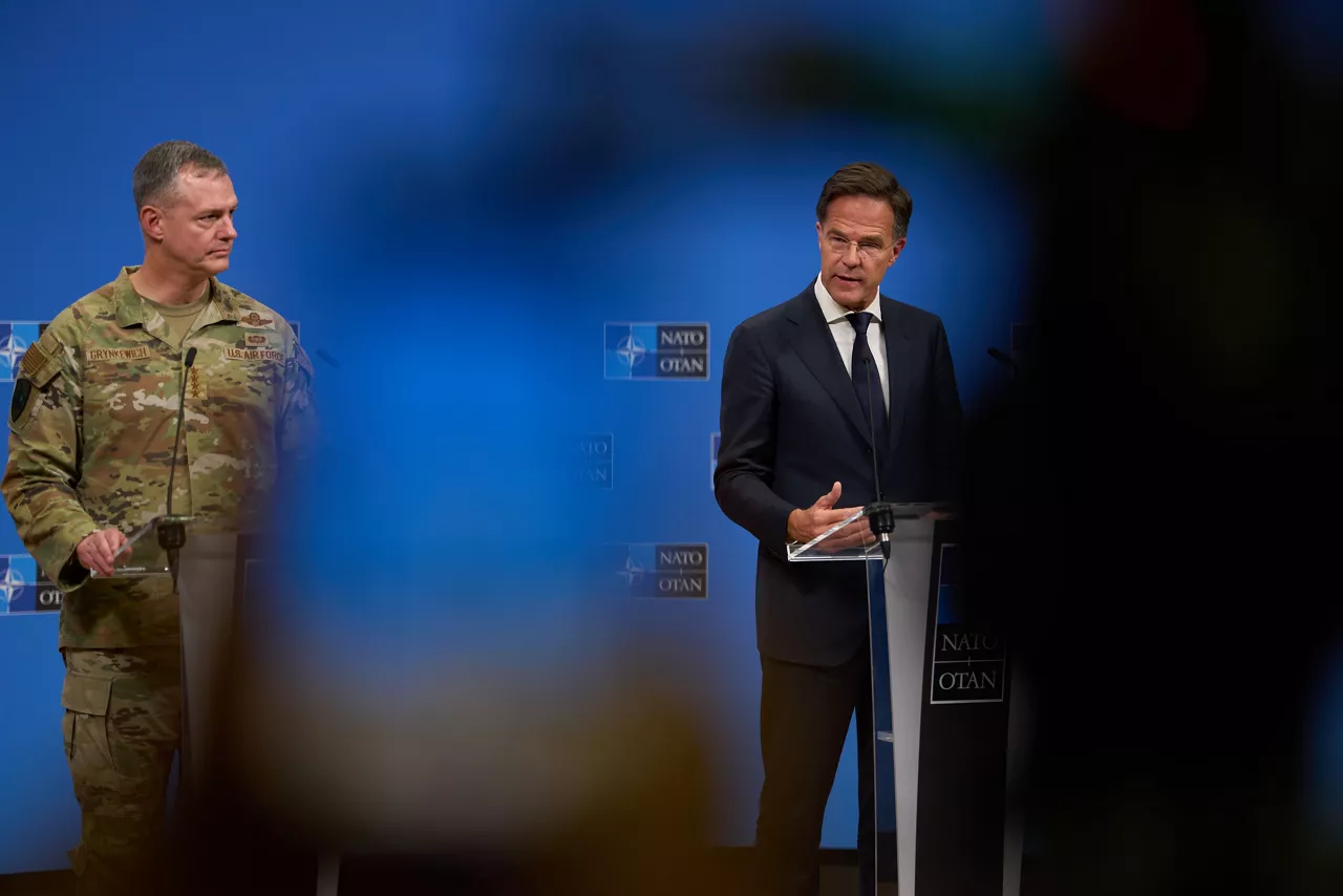 Joint press conference by NATO Secretary General Mark Rutte and Supreme Allied Commander Europe , General Alexus G. Grynkewich announcing the launch of “Eastern Sentry”