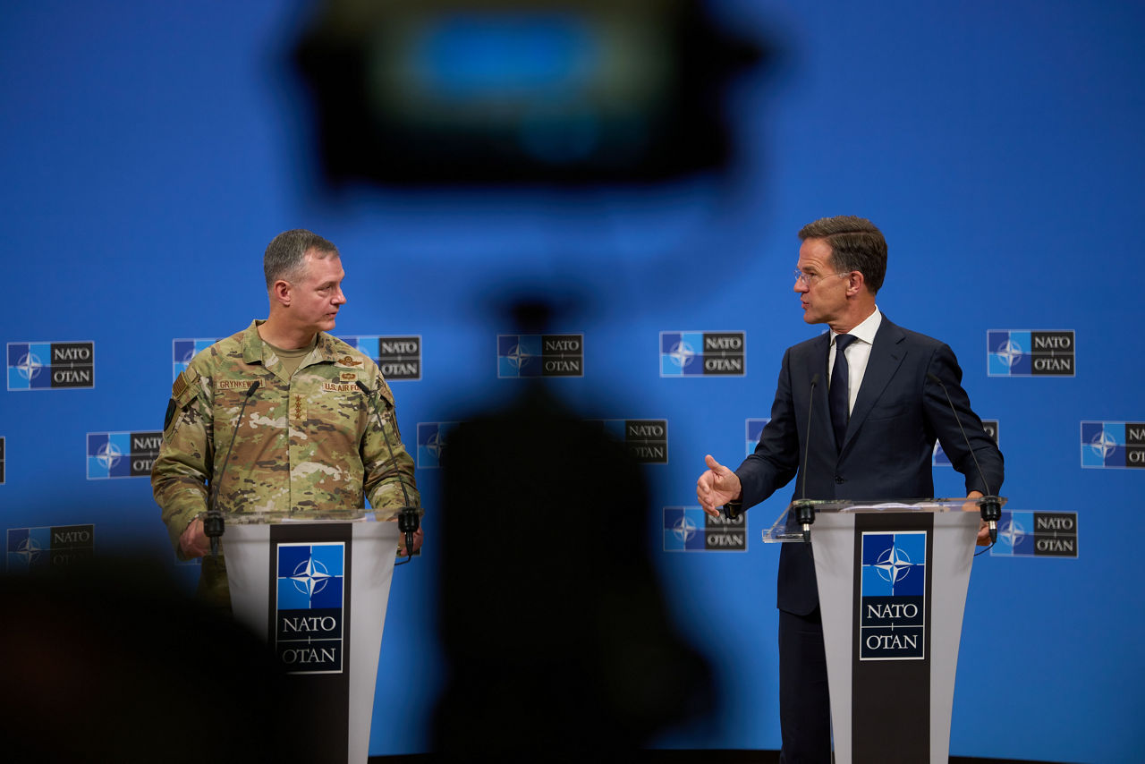 Joint press conference by NATO Secretary General Mark Rutte and Supreme Allied Commander Europe , General Alexus G. Grynkewich announcing the launch of “Eastern Sentry”
