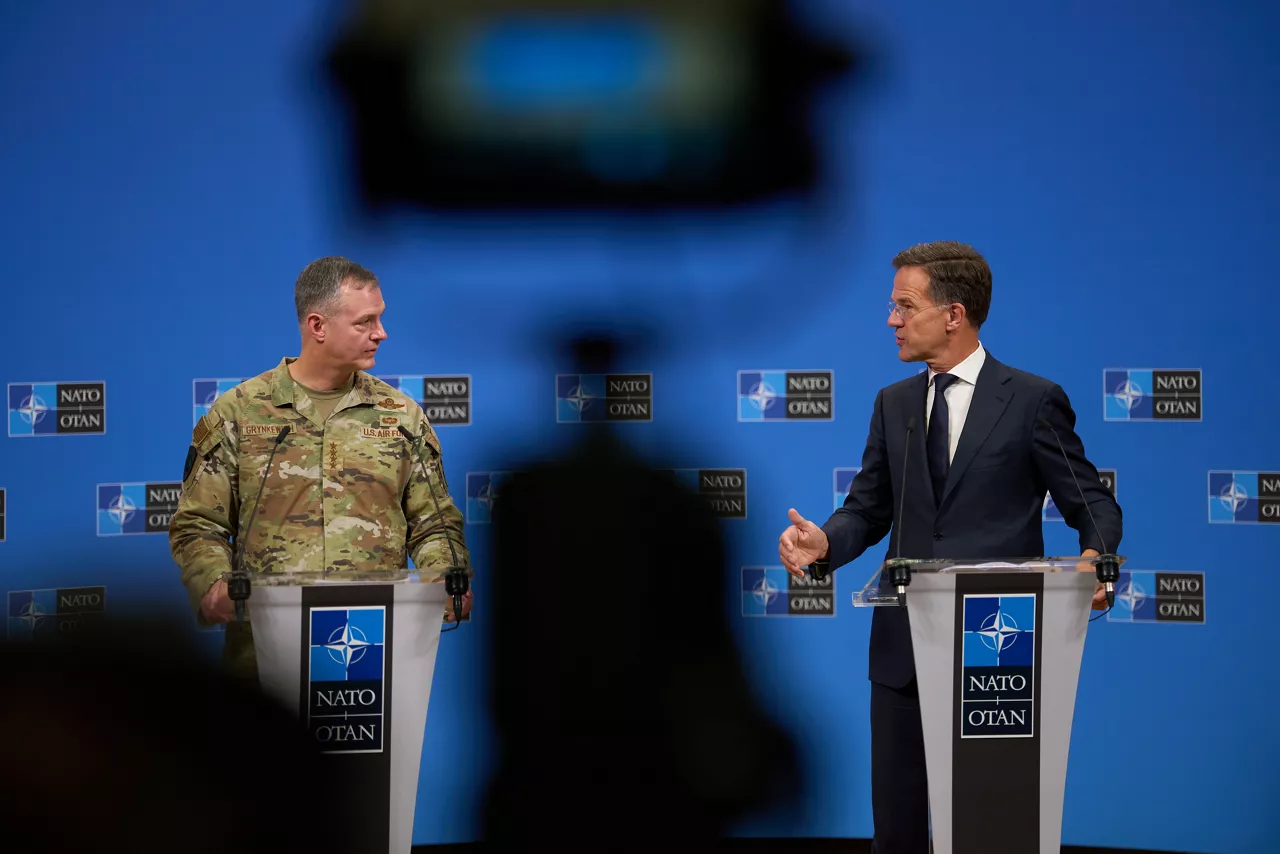 Joint press conference by NATO Secretary General Mark Rutte and Supreme Allied Commander Europe , General Alexus G. Grynkewich announcing the launch of “Eastern Sentry”