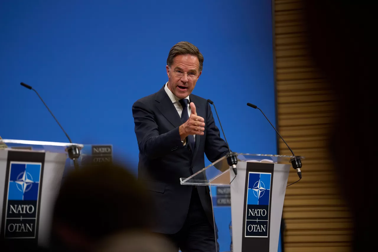 Joint press conference by NATO Secretary General Mark Rutte and Supreme Allied Commander Europe , General Alexus G. Grynkewich announcing the launch of “Eastern Sentry”