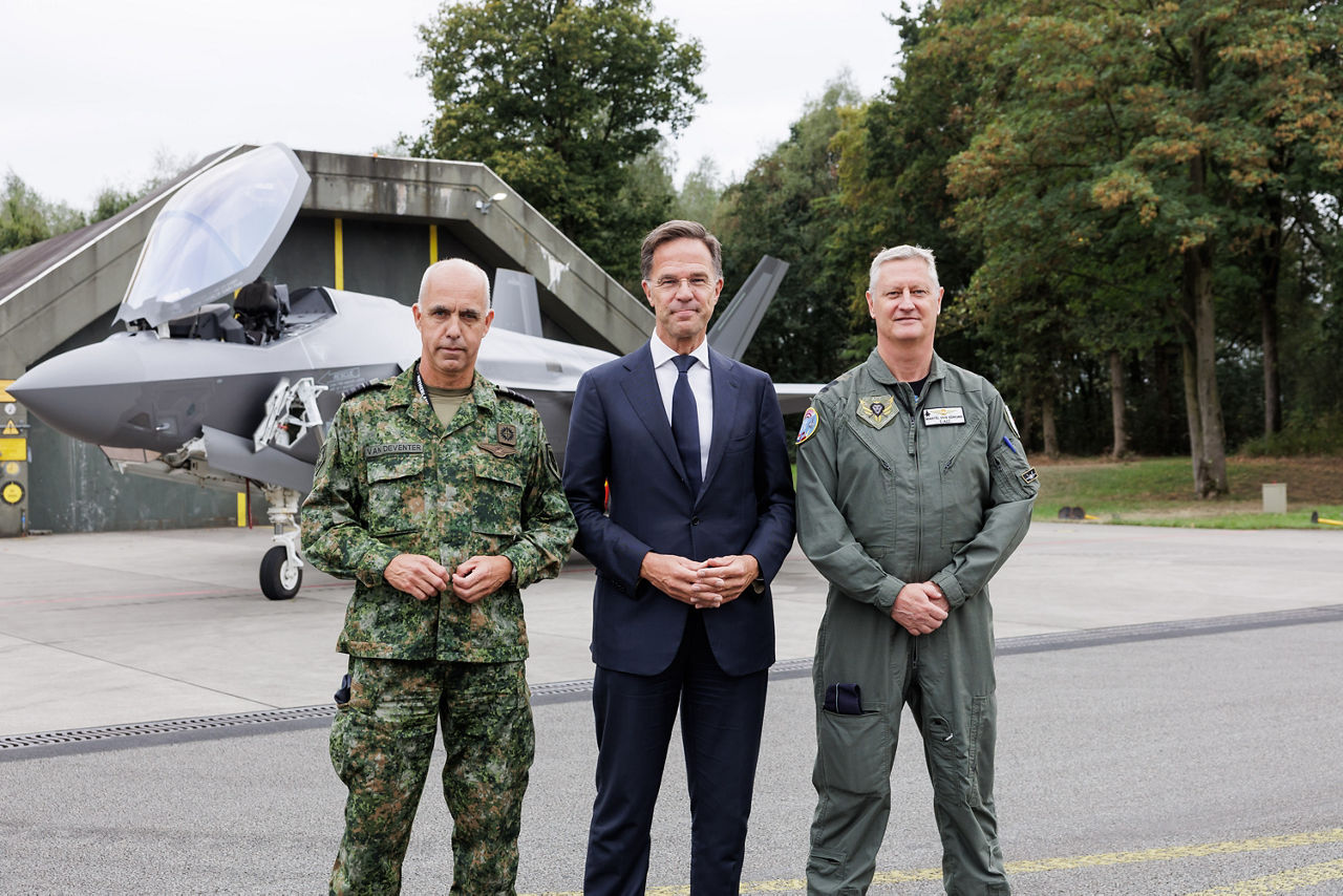 NATO Secretary General visits Volkel Air Base