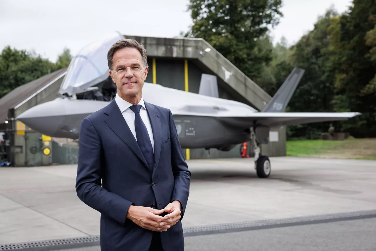 NATO Secretary General Mark Rutte at Volkel Air Base