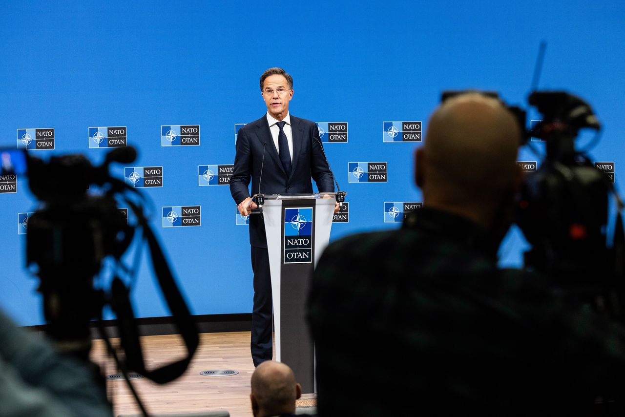 Press conference by NATO Secretary General Mark Rutte following a statement by the North Atlantic Council on recent airspace violations by Russia