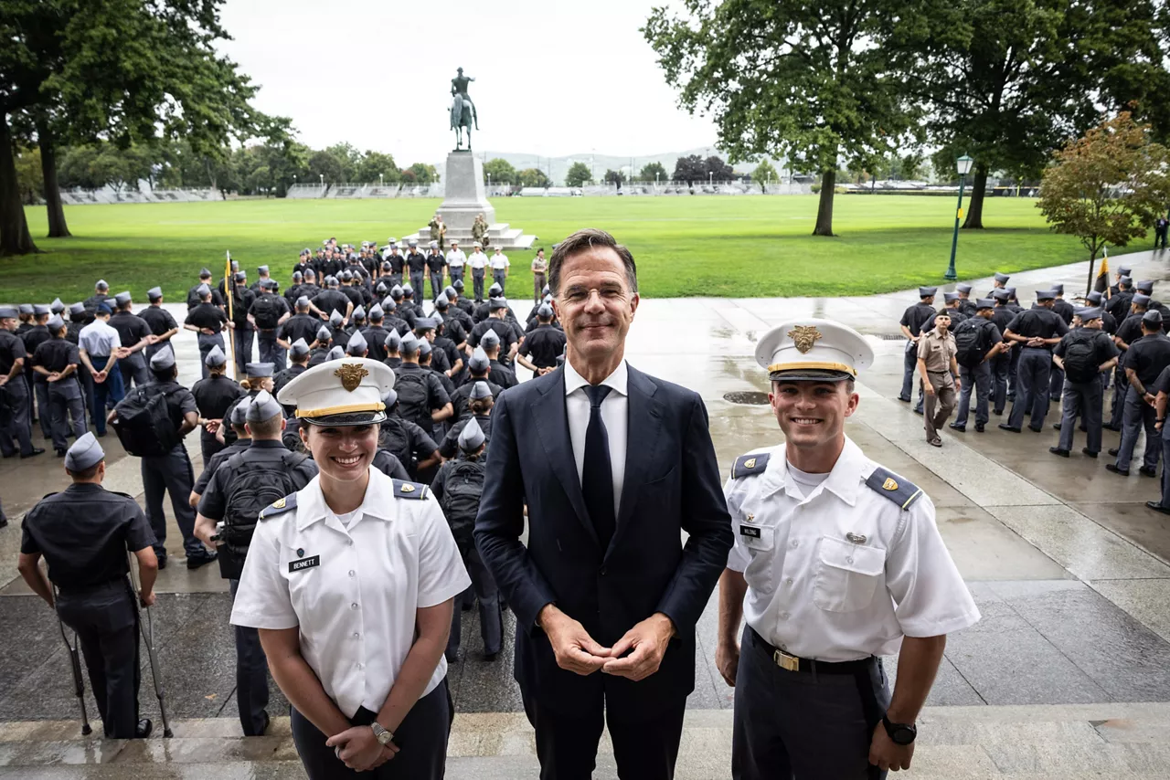 NATO Secretary General Mark Rutte visits the United States Military Academy West Point and meets with cadets