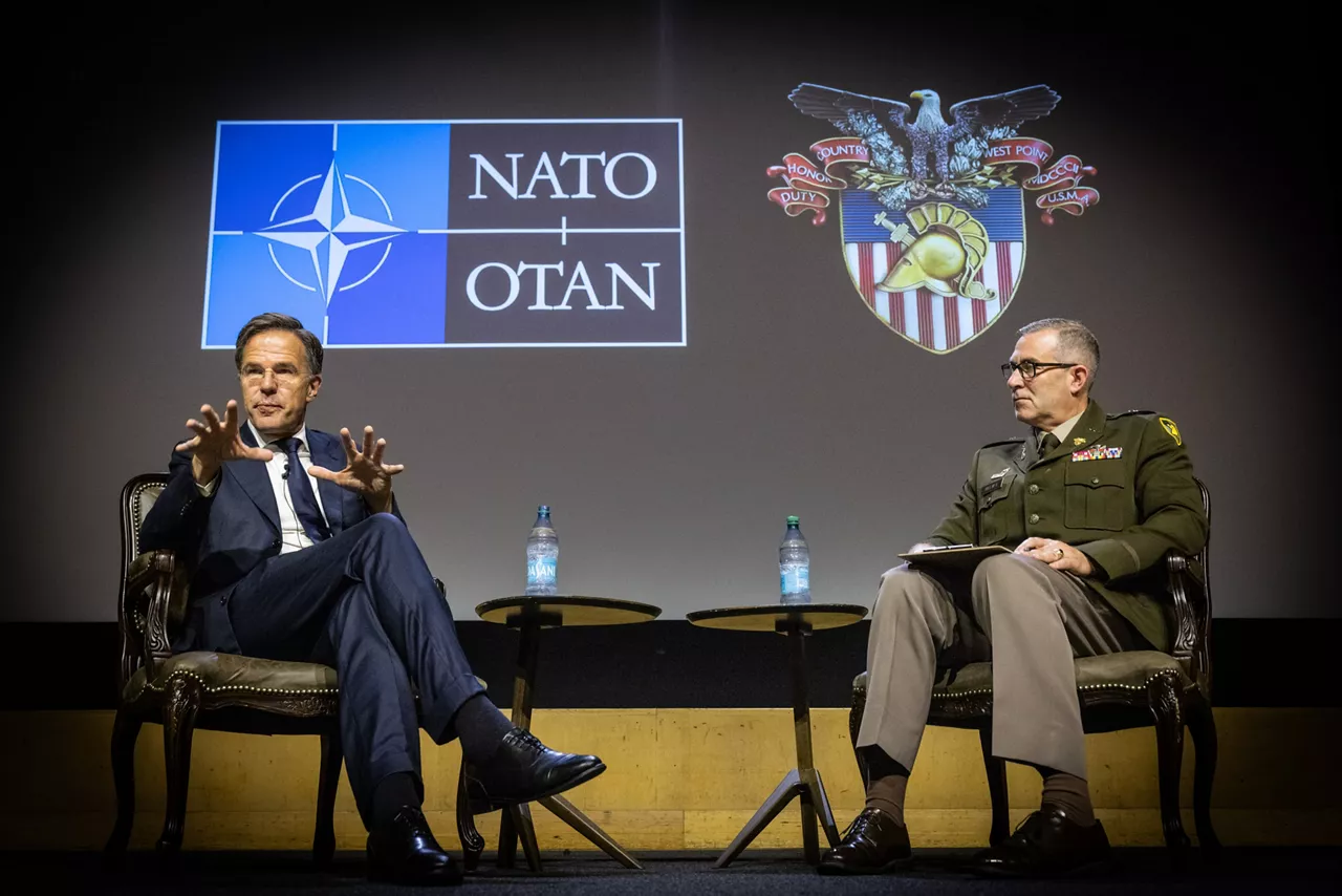 NATO Secretary General Mark Rutte visits the United States Military Academy West Point and addresses the cadets
