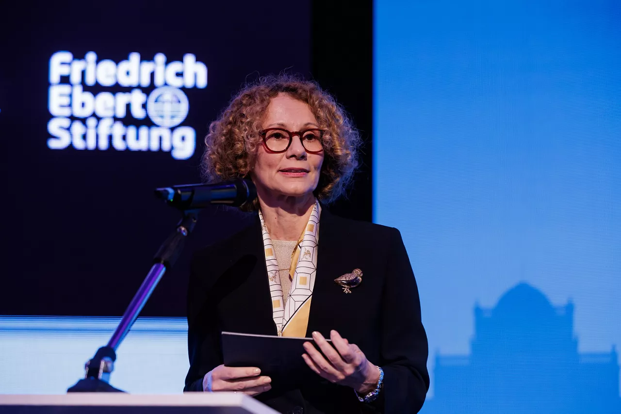 NATO Deputy Secretary General Radmila Shekerinska attends the gala opening of the Sarajevo Security Conference and delivers a speech